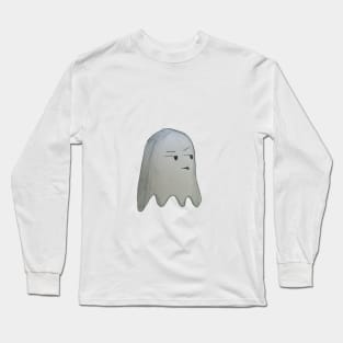 annoyed ghost Long Sleeve T-Shirt